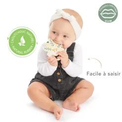Jouets 0-2 Ans|Matières Naturelles-Sophie la girafe Anneau de dentition mille-feuille