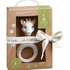 Jouets 0-2 Ans|Matières Naturelles-Sophie la girafe Anneau de dentition Ring So'Pure