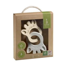 Jouets 0-2 Ans|Matières Naturelles-Sophie la girafe Anneau dentition silhouette