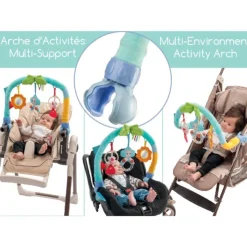 Tapis D'Éveil & Arches De Jeux|Jouets 0-2 Ans-Sophie la girafe Arche d'activités multi-supports