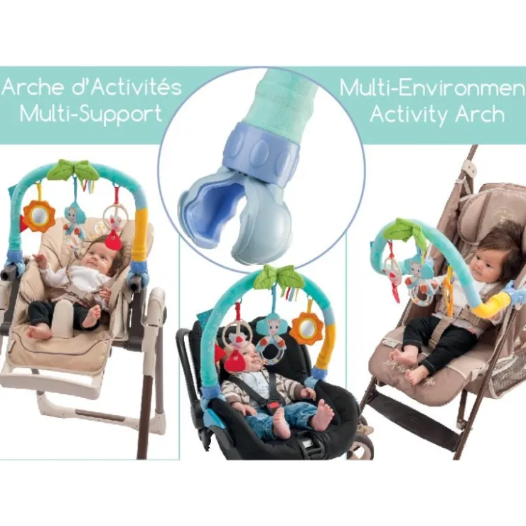 Tapis D'Éveil & Arches De Jeux|Jouets 0-2 Ans-Sophie la girafe Arche d'activités multi-supports