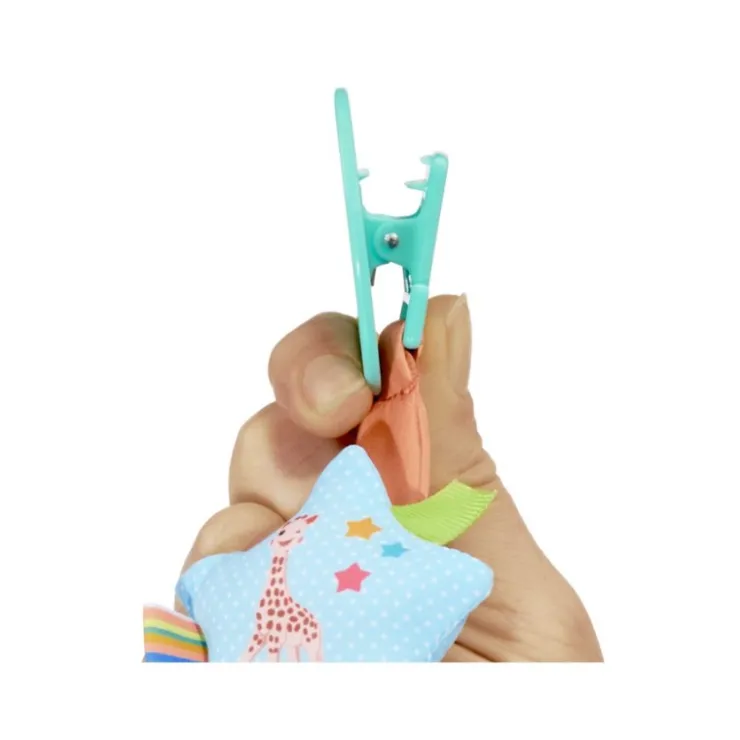 Sucettes Et Tétines|Sucettes & Tétines-Sophie la girafe Attache sucette "star"