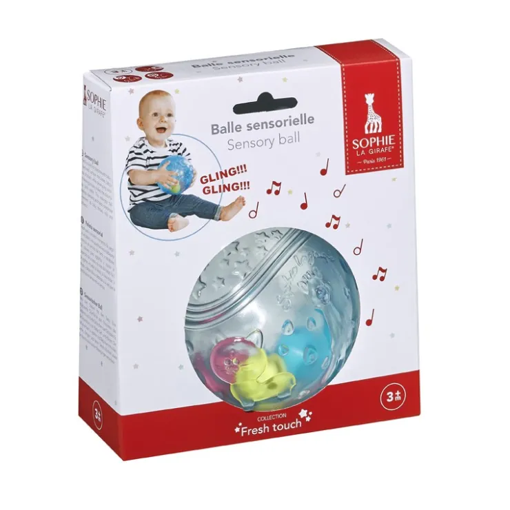 Livres Et Balles|Jouets 0-2 Ans-Sophie la girafe Balle sensorielle