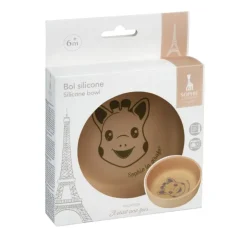 Vaisselle-Sophie la girafe Bol silicone