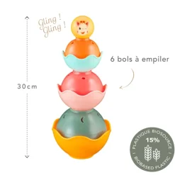 Jouets D'Éveil-Sophie la girafe Bols empilables