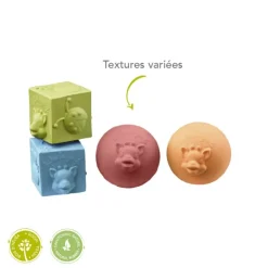 Jouets D'Éveil|Jouets 0-2 Ans-Sophie la girafe Coffret d'éveil So'pure