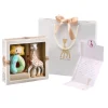 Jouets D'Éveil|Jouets 0-2 Ans-Sophie la girafe Coffret naissance prêt à offrir et Hochet billes et tissus