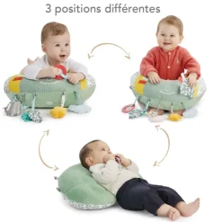 Tapis D'Éveil & Arches De Jeux|Jouets D'Éveil-Sophie la girafe Coussin d'activités 2 en 1 Cosy play