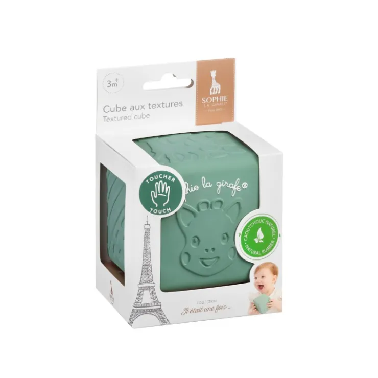 Jouets D'Éveil|Jouets 0-2 Ans-Sophie la girafe Cube aux textures