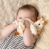 Sucettes Et Tétines|Peluches & Doudous-Sophie la girafe Doudou avec attache-sucette