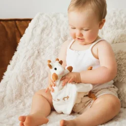 Sucettes Et Tétines|Peluches & Doudous-Sophie la girafe Doudou avec attache-sucette