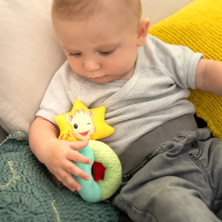Jouets 0-2 Ans|Hochets-Sophie la girafe Hochet billes