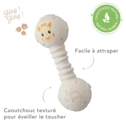 Matières Naturelles|Anneaux De Dentition À Mordiller-Sophie la girafe Hochet de dentition