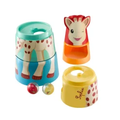 À Encastrer Et Empiler|Jouets D'Éveil-Sophie la girafe La tour géante de