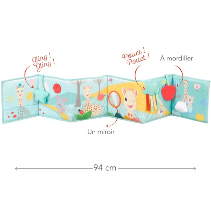 Livres Et Balles-Sophie la girafe Livre à déplier