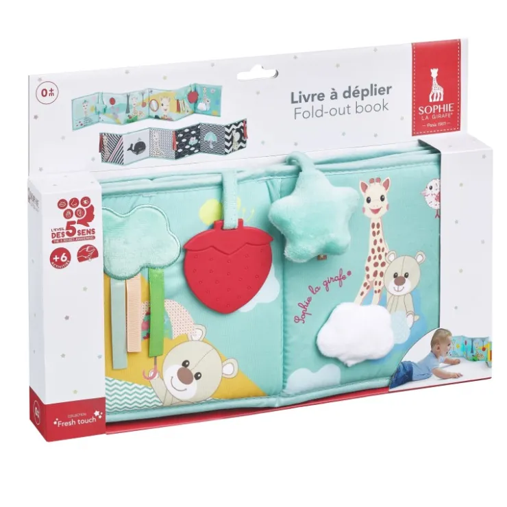Livres Et Balles-Sophie la girafe Livre à déplier