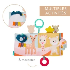 Livres Et Balles|Jouets D'Éveil-Sophie la girafe Livre des découvertes