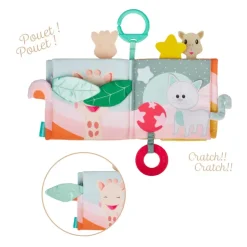 Livres Et Balles|Jouets D'Éveil-Sophie la girafe Livre des découvertes