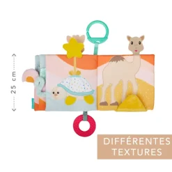Livres Et Balles|Jouets D'Éveil-Sophie la girafe Livre des découvertes