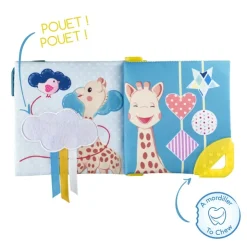Livres Et Balles|Jouets 0-2 Ans-Sophie la girafe Livre d'éveil