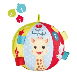 Livres Et Balles|Jouets 0-2 Ans-Sophie la girafe Ma première balle d’éveil