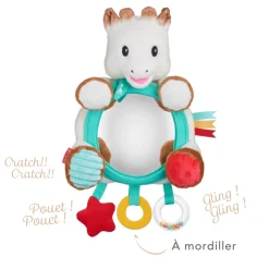 Jouets D'Éveil|En Voiture-Sophie la girafe Miroir d'activités multi-supports