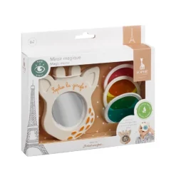 Jouets 0-2 Ans|Jouets D'Éveil-Sophie la girafe Miroir magique