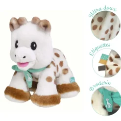 Peluches & Doudous-Sophie la girafe Peluche Bébé 14 cm