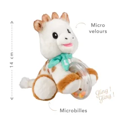 Peluches & Doudous|Jouets 0-2 Ans-Sophie la girafe Peluche Billes