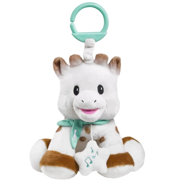 Veilleuses Et Boites À Musique|Peluches & Doudous-Sophie la girafe Peluche 20 cm avec boîte à musique