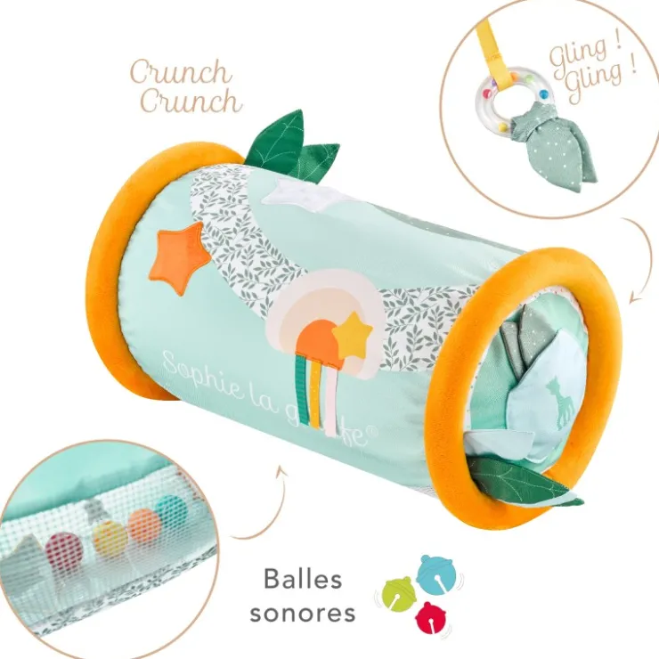 Jouets D'Éveil|Jouets 0-2 Ans-Sophie la girafe Rouleau de jeu Rollin' NEW