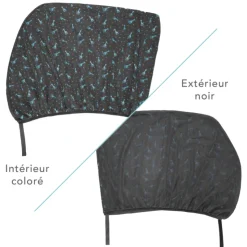 En Voiture-Sophie la girafe Set de 2 pare-soleil « chaussette »