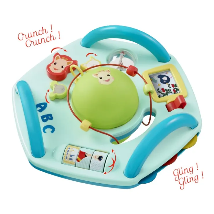 Tapis D'Éveil & Arches De Jeux|Jouets D'Éveil-Sophie la girafe Tableau d'activités Vice Versa