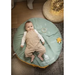 Jouets D'Éveil|Jouets 0-2 Ans-Sophie la girafe Tapis d'éveil 2 en 1 Reverso
