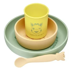 Coffrets Repas-Sophie la girafe Set repas silicone